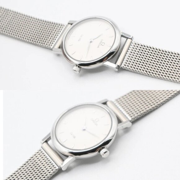 OMEGA De Ville Watch Quartz Ladies 23mm Stainless Steel Silver main image 13